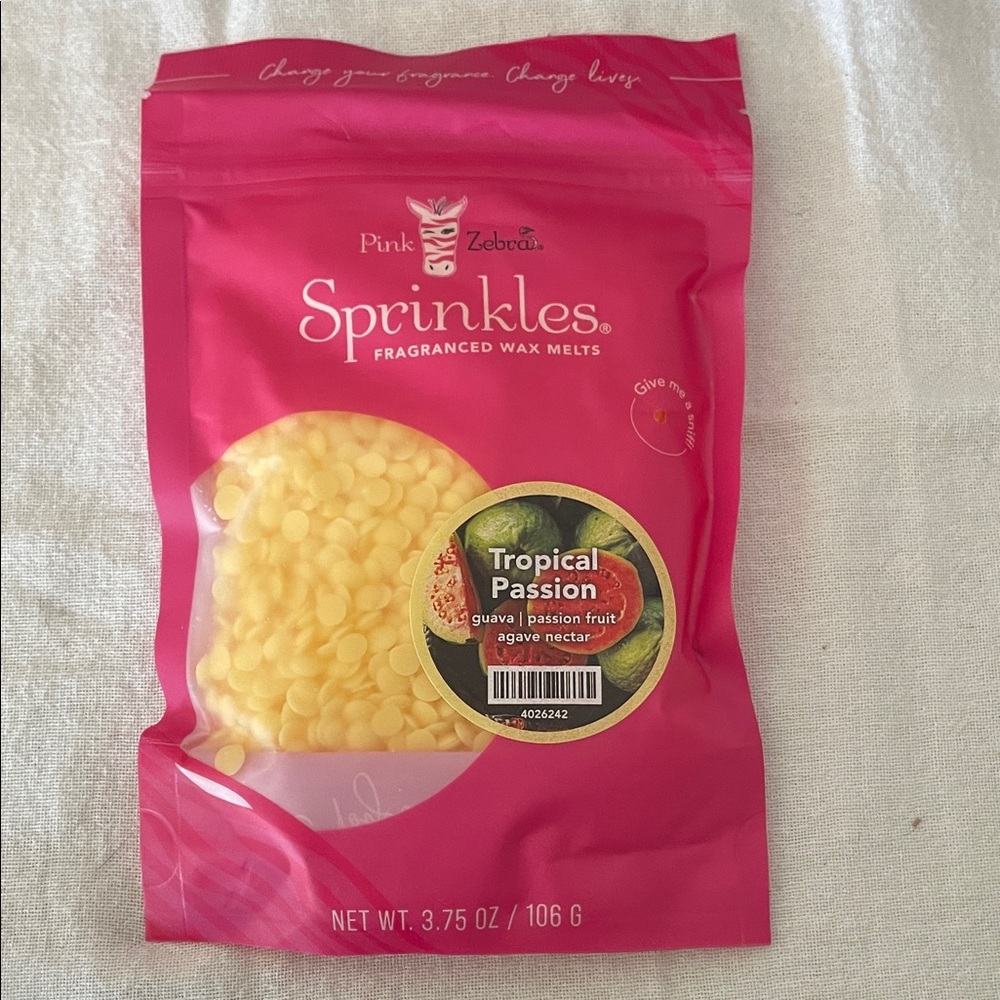 Pink Zebra Tropical Passion Wax Melts